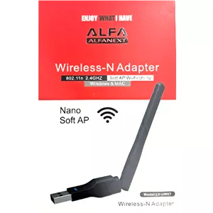 کارت شبکه بی سیم آلفانکست  ALFANEXTمدل UW07