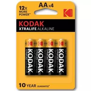 باتری قلمی آلکالاین کداک مدل Kodak Xtralife Alkaline پک 4 عددی