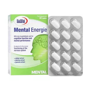 قرص منتال انرژی یوروویتال | بسته 60 عددی