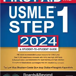 کتاب فرست اید استپ 2024 (First Aid for the USMLE Step 1 )