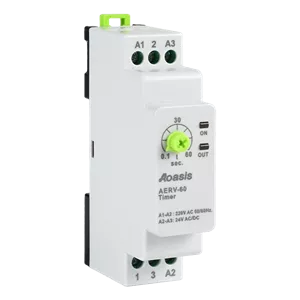 رله تایمر تاخیر در وصل مدل AERV-60 شرکت Aoasis
