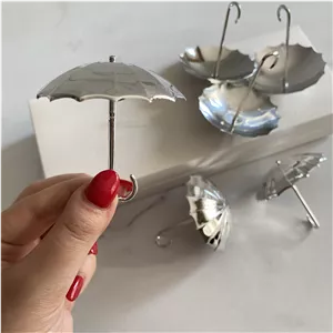 چتر های مینیمال نقره ای