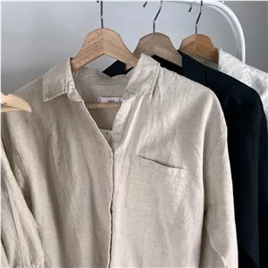 شومیز زنانه لینن منگو Mango