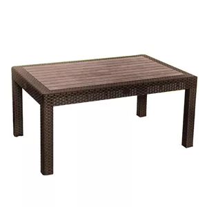 میز جلو مبلی حصیر بافت مستطیل ناصر پلاستیک 421