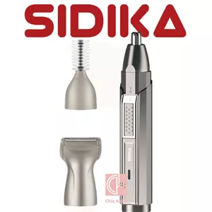 موزر گوش و بینی ۳ کاره سیدیکا مدل SN 9010 | اصلاح دقیق موهای زائد گوش، بینی و ابرو