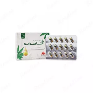 کپسول روغن شاهدانه گیاه اسانس 1000 میلی‌گرم 30 عدد