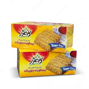 بیسکویت شویدی بدون قند کامور