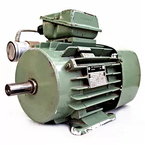 الکتروموتور آلمانشرقی 0.75 اسب 1500 دور تکفاز تیپ VEM EAM 80K4 AK33