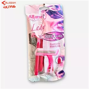 تیغ سه لبه صابون دار مدل lady