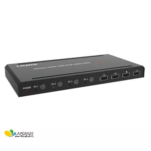 سوئیچ کی وی ام 4 پورت HDMI 2.0b فرانت مدل FN-K241