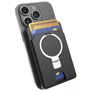 پاوربانک مگ‌سیف و جاکارتی ۵۰۰۰ میلی‌آمپرساعتی گرین لاین مدل Magno Wallet با ردیاب Find My