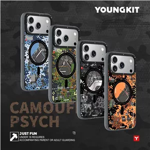 قاب یانگ‌کیت (Youngkit) مدل ارتشی (Military Series) مخصوص آیفون سری iPhone 17
