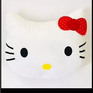 بالش فانتزی عروسک کیتی(مخمل باکیفیت ) ابعاد 50×40