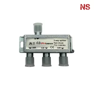 تقسیم کننده اسپلیتر فونیکس 1 به 3 مدل SPLITTER PHoenix PH-03