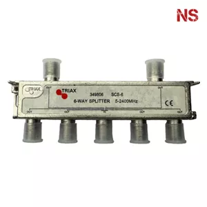 تقسیم کننده  1 به 6 آنتن مرکزی تریاکس SPLITTER Triax scs-6