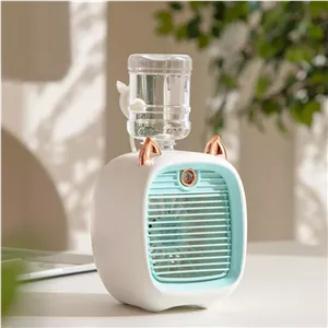 کولر آبی رومیزی شارژی مه پاش طرح روباه کوچک