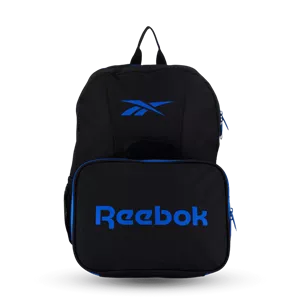 کوله پشتی و کیف نهار ریباک | ست ۲ تکه مشکی آبی | Reebok Backpack & Lunch Bag Set