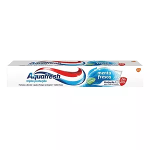 خمیردندان محافظت سه گانه آکوافرش Aquafresh با رایحه نعناع تازه حجم ۷۵ میل