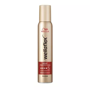موس مو ولا فلکس Wellaflex مدل HEAT PROTECTION حجم ۲۰۰ میل