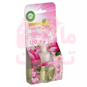 یدک دستگاه خوشبوکننده هوا برقی ایرویک مدل magnolia & cherry blossom با رایحه نارگیل و گل یاس حجم ۱۹میل