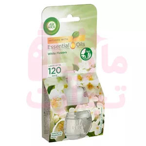 یدک دستگاه خوشبوکننده هوا برقی ایرویک مدل white flower با رایحه گل سفید حجم ۱۹میل