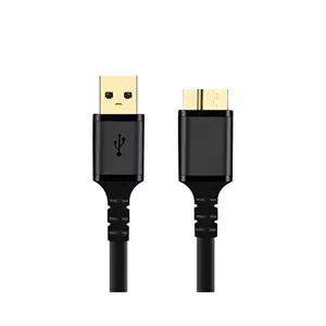 کابل هارد 3.0 USB کی نت پلاس به طول 0.6 متر مدل KP-CUAMHDD06