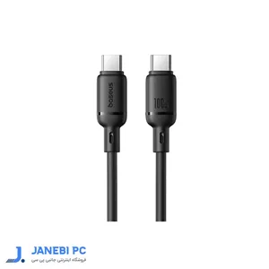 کابل شارژ 100W USCB-C باسئوس مدل P10377704213-01 طول 2 متر