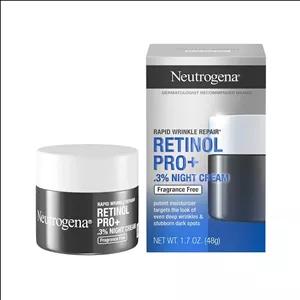 کرم شب ضد چروک نوتروژینا Neutrogena Retinol Pro  0.3% اصل فرانسه | رتینول خالص، ضد لک و پیری |طراحی تکنولوژی پیشرفته MicroRetinol™