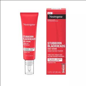 سرم ضد جوش و سرسیاه نوتروژینا Neutrogena Stubborn Blackheads حجم 30 میلی لیتر | مخصوص پوست چرب