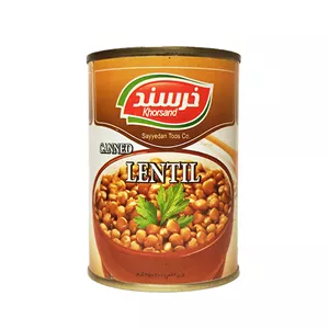 کنسرو عدسی خرسند - 370 گرم