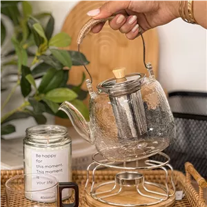 قوری پیرکس دسته کنفی