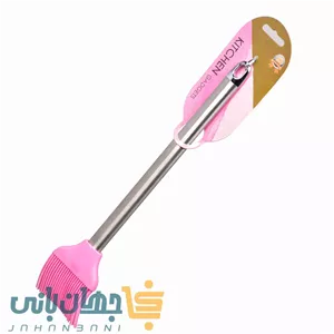 برس و لیسک فرچه سیلیکونی دسته استیل 
