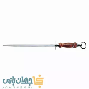 مصقل آیسل تخت دسته چوبی 20 سانتی متر