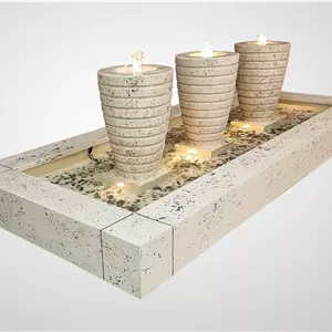 آبنما کامپوزیتی پارمو مستطیل سه آبریز