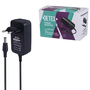 آداپتور برق Detex  DA142 14V 2.1A فیش درشت