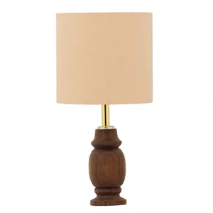 آباژور رومیزی مدل چوبی بومرنگ مینی کد 47 نارنجی مدل 507983