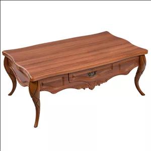 میز جلومبلی  مدل پیچک مستطیل نارنجی مدل 506852