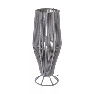 آباژور رومیزی مدل خمره ای کلاسیک 12 نارنجی مدل 507990