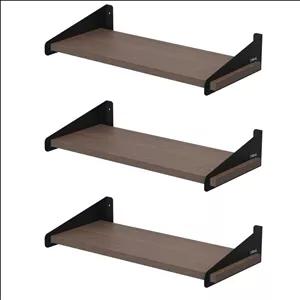 شلف دیواری دینیال مدل شیاردار کد DN4015 مجموعه سه عددی مدل 501551