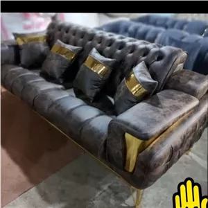 مبل ماهور 8 نفره مکانیزه تخت خوابشو باپارچه دیاموندکیفیت عالی مبلمان نارنجی مدل 513965