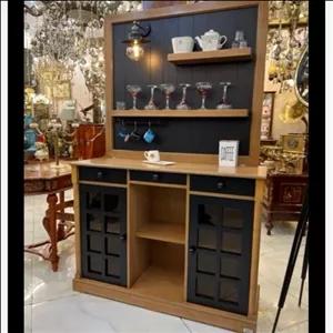 میز کافی بارMDF کد9 مبلمان نارنجی مدل 523273