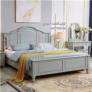 سرویس خواب دو نفره ونوس طوسی مبلمان نارنجی مدل 519665