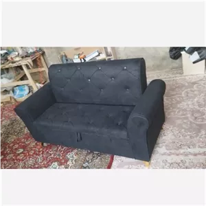 کاناپه صندوقی پاف*کرایه به صورت میباشد* مبلمان نارنجی مدل 513298