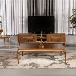 میز تلویزیون ساویس وود مدل انزو مبلمان نارنجی مدل 527646