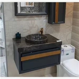 ست روشویی آینه مدل افرا مبلمان نارنجی مدل 528787