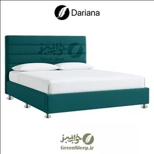 تخت خواب باکس هتلی مدل داریانا یک نفره 90 در 2 مبلمان نارنجی مدل 519487