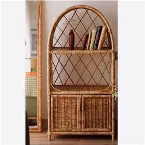 بوفه حصیری،کتابخونه حصیری مبلمان نارنجی مدل 521222
