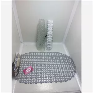 زیردوشی و پادری داخل حمام ژله ای جنس خارجی زیر دوشی سلیکونی در مبلمان نارنجی مدل 527565
