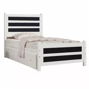 تخت خواب یک نفره MDF مدل DBM01 مبلمان نارنجی مدل 518472