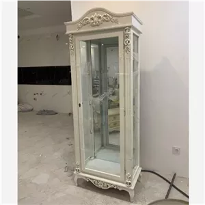 بوفه منبتی سفید طاووس مبلمان نارنجی مدل 527946
